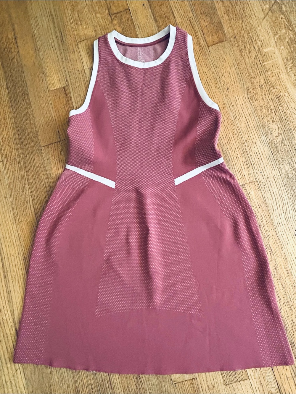 Sweaty Betty Adventure Pink Interval Seamless Workout Travel Tank Dress Large